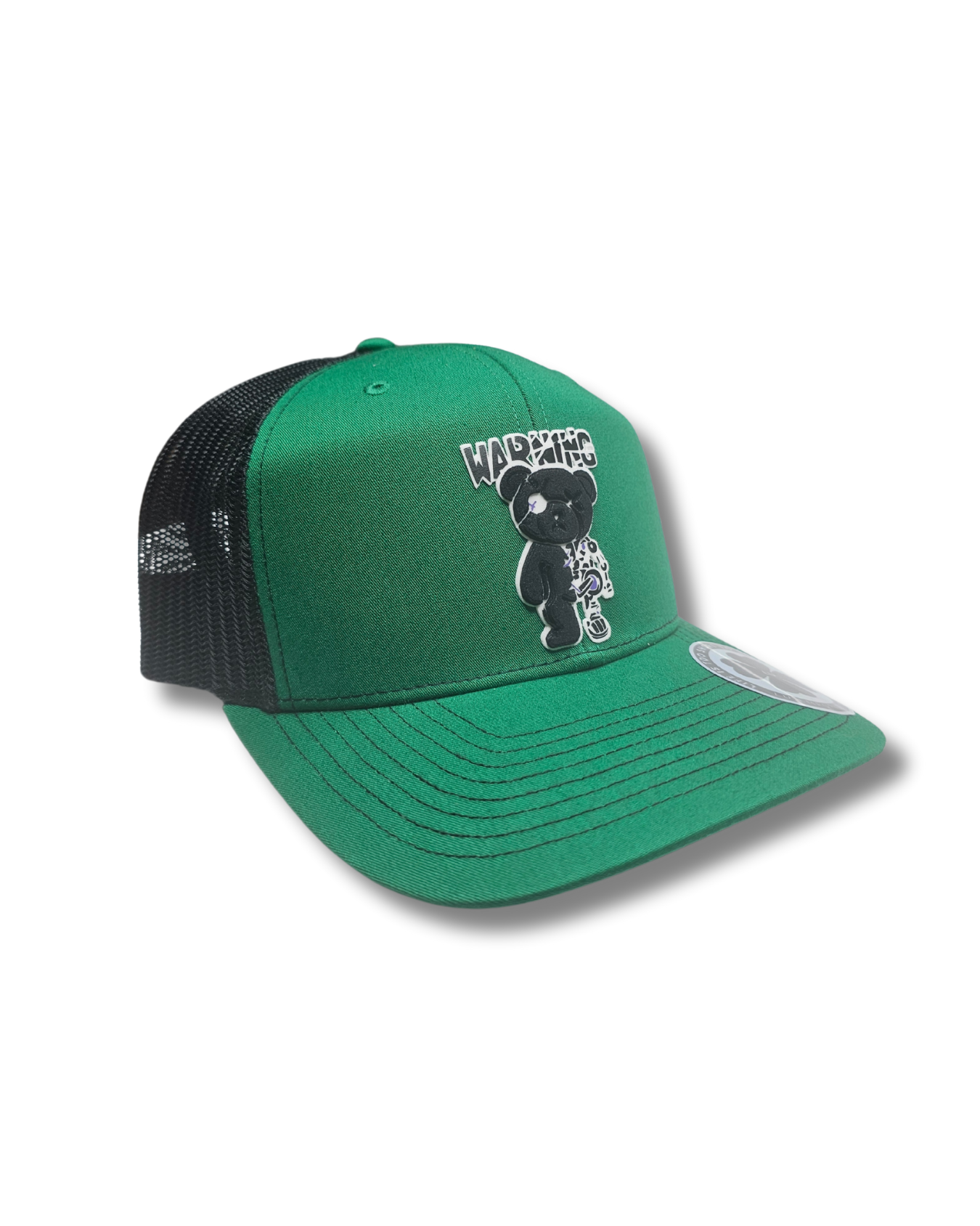 TRUCKER CAP Black/ 3d design, Gorra 112
