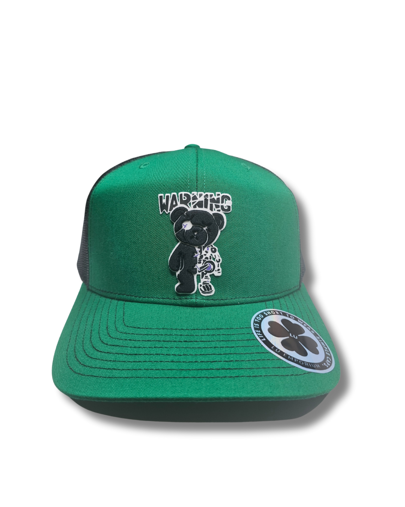 TRUCKER CAP Black/ 3d design, Gorra 112