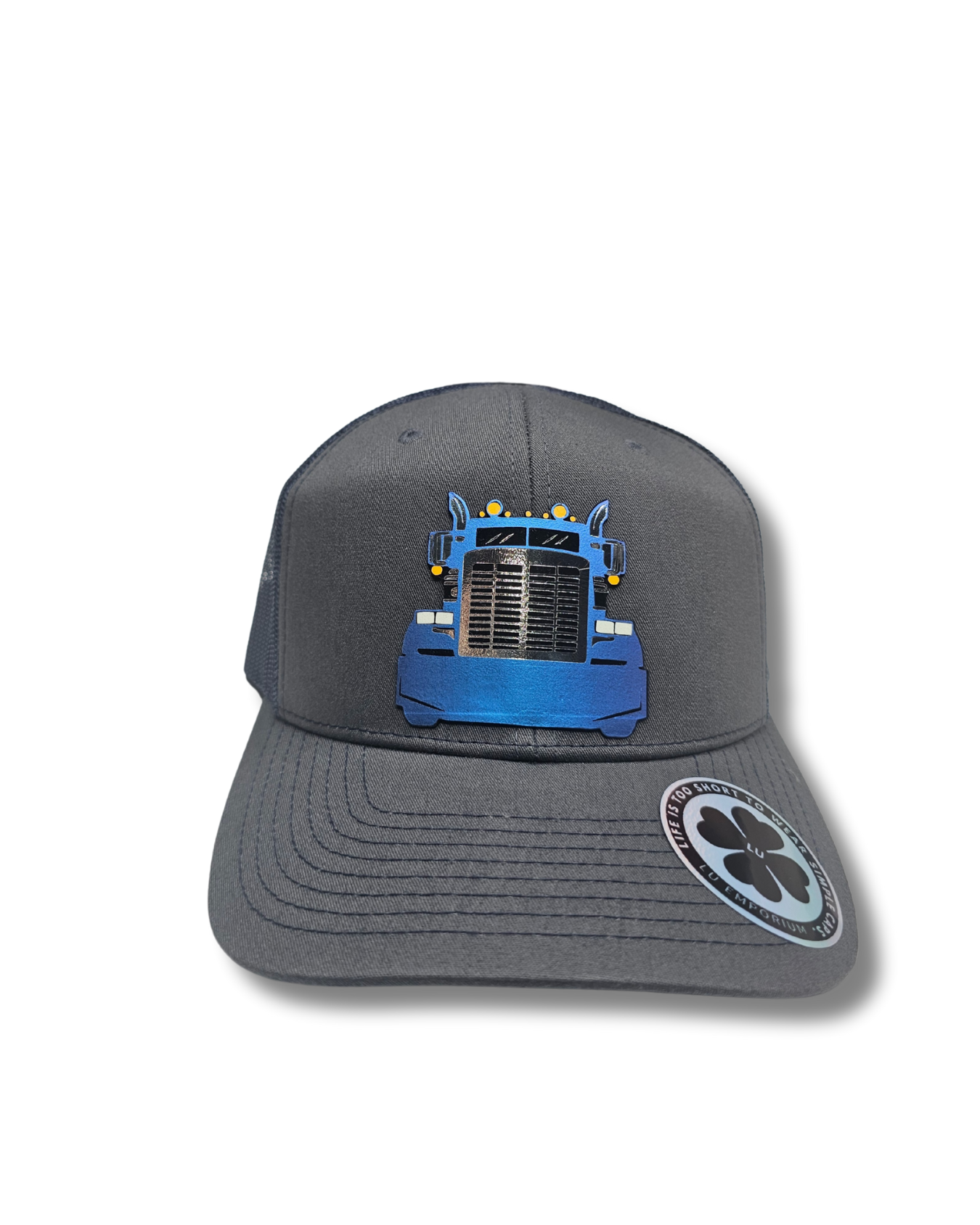 TRUCKER CAP Black/ 3d design, Gorra 112
