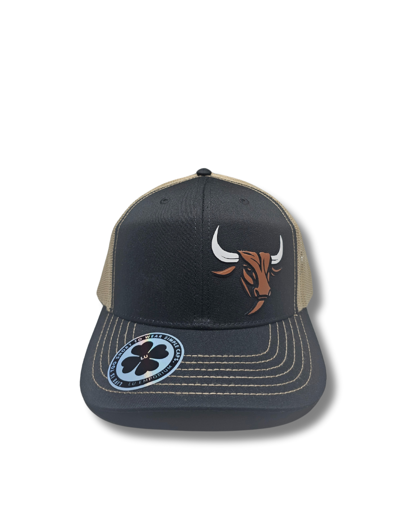TRUCKER CAP Black/ 3d design, Gorra 112