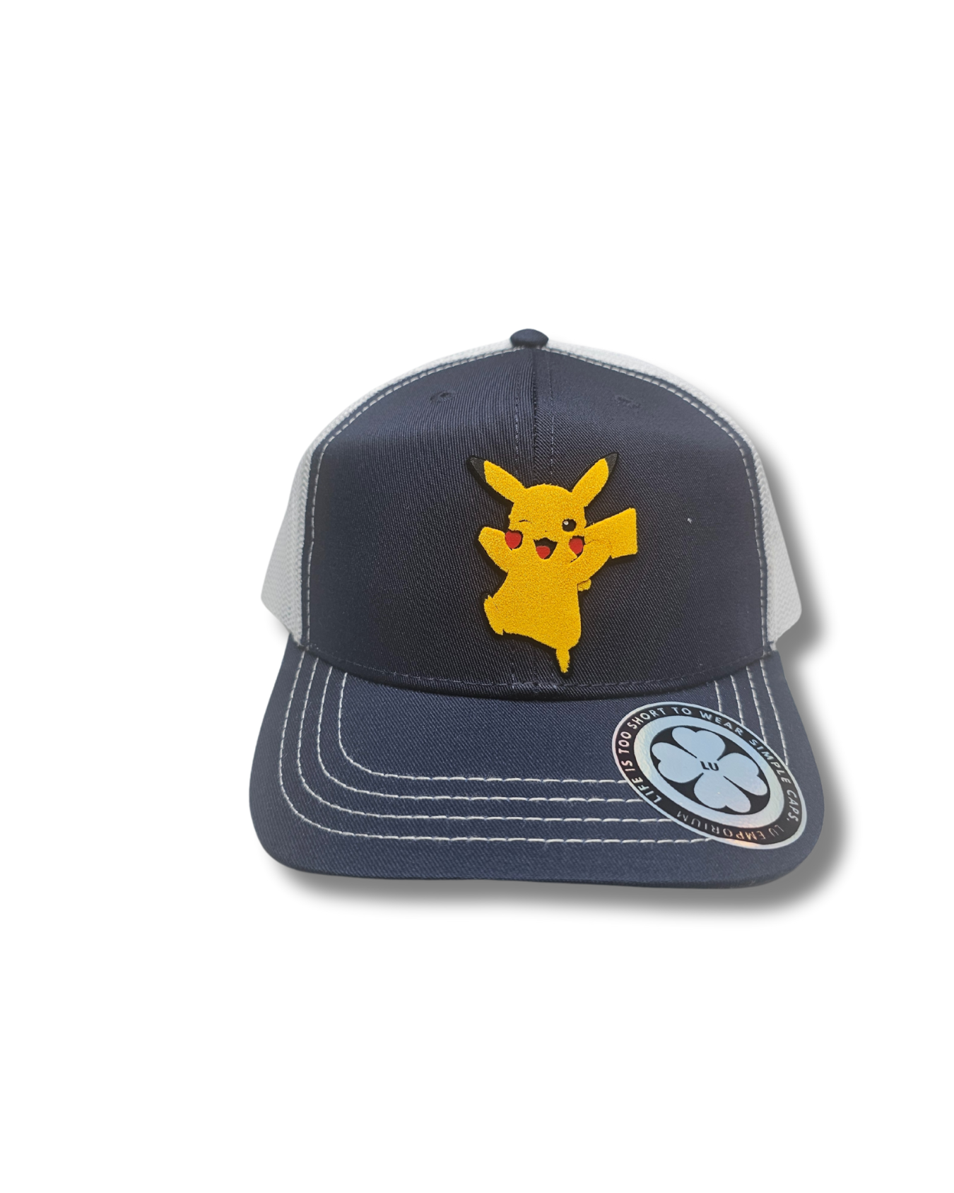 TRUCKER CAP Black/ picach 3d design, Gorra 112 (Copy) (Copy)