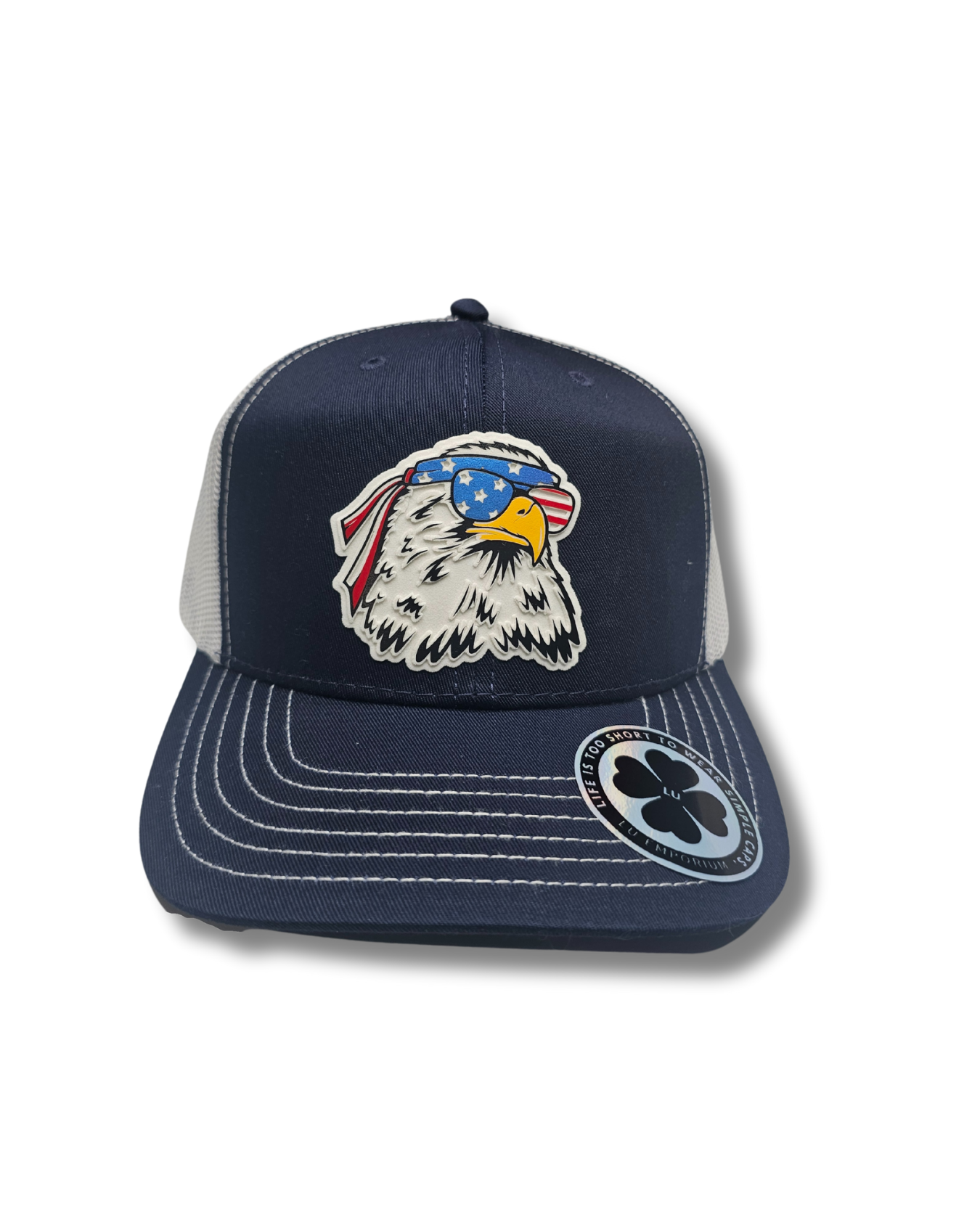 TRUCKER CAP Black/ 3d design, Gorra 112