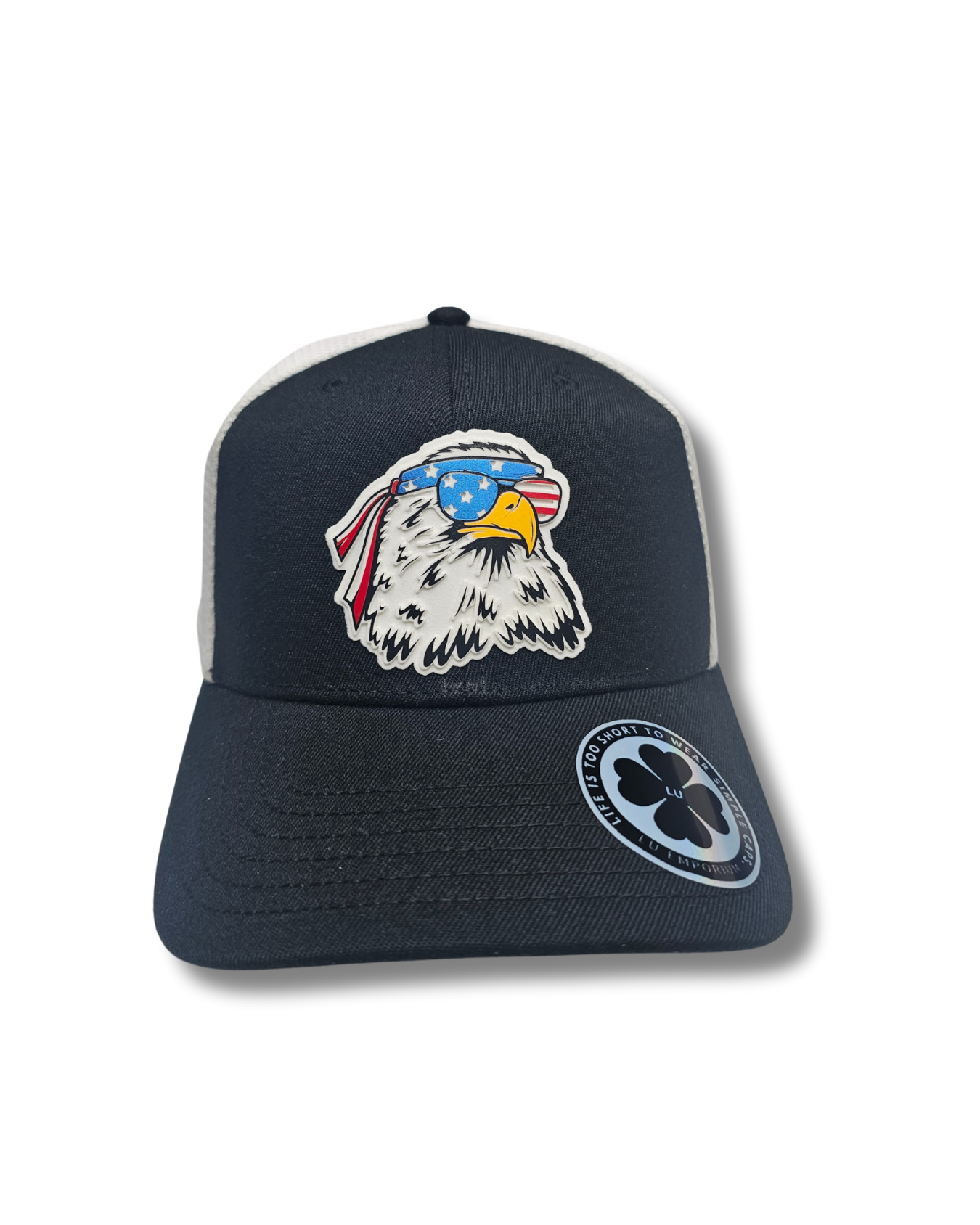 TRUCKER CAP Black/ 3d design, Gorra 112