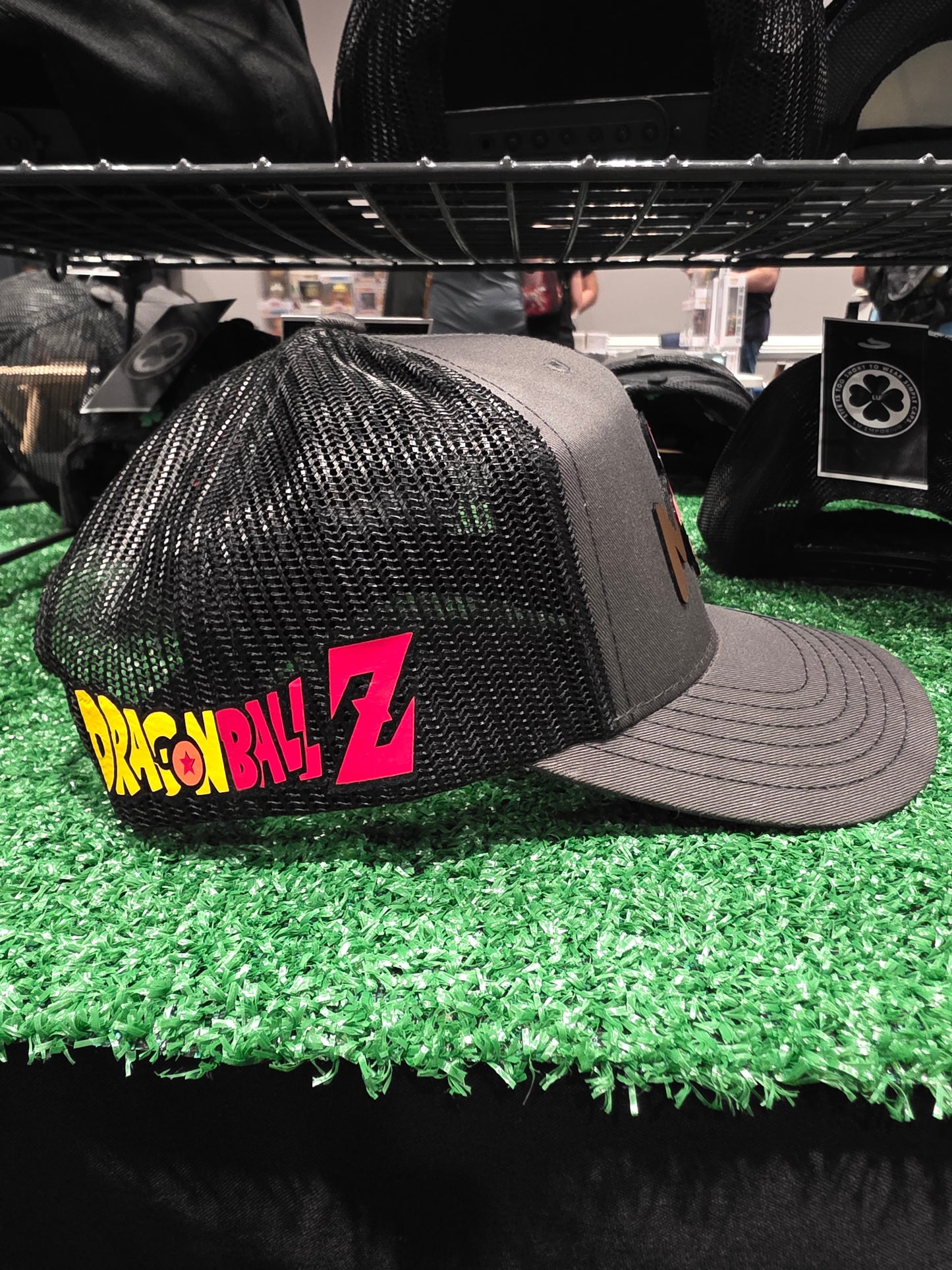 TRUCKER CAP Black/ gku 3d design, Gorra 112