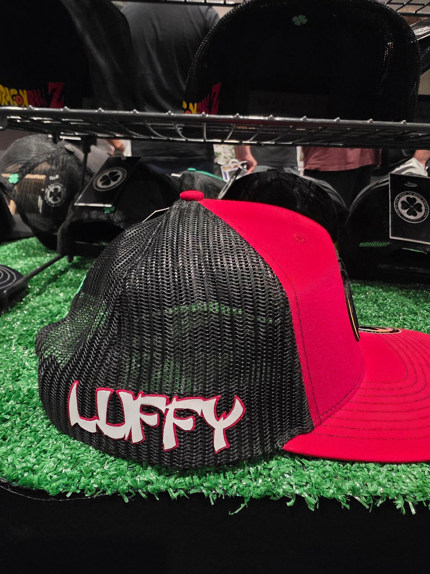 TRUCKER CAP Black/ gku 3d design, Gorra 112