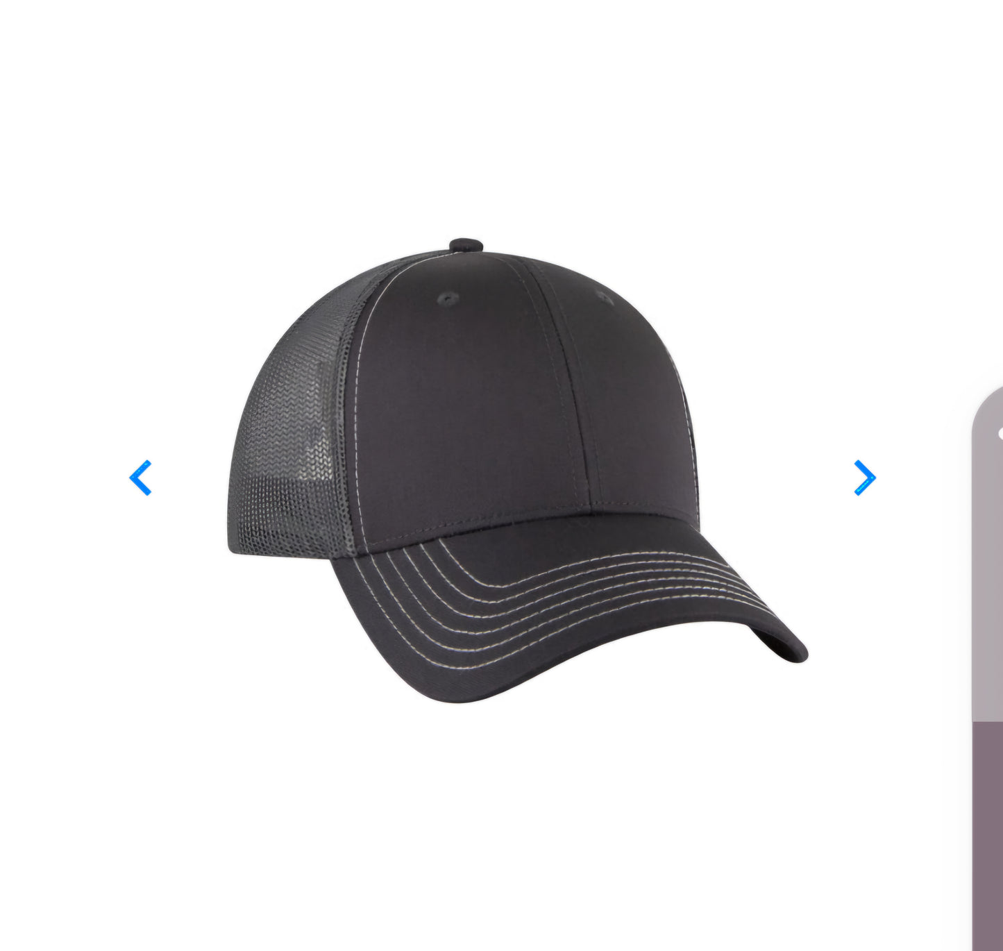 High-quality custom 3D caps designed for style and individuality." Logo 3.5in x3in. send logo: infocaps@luemporium.shop