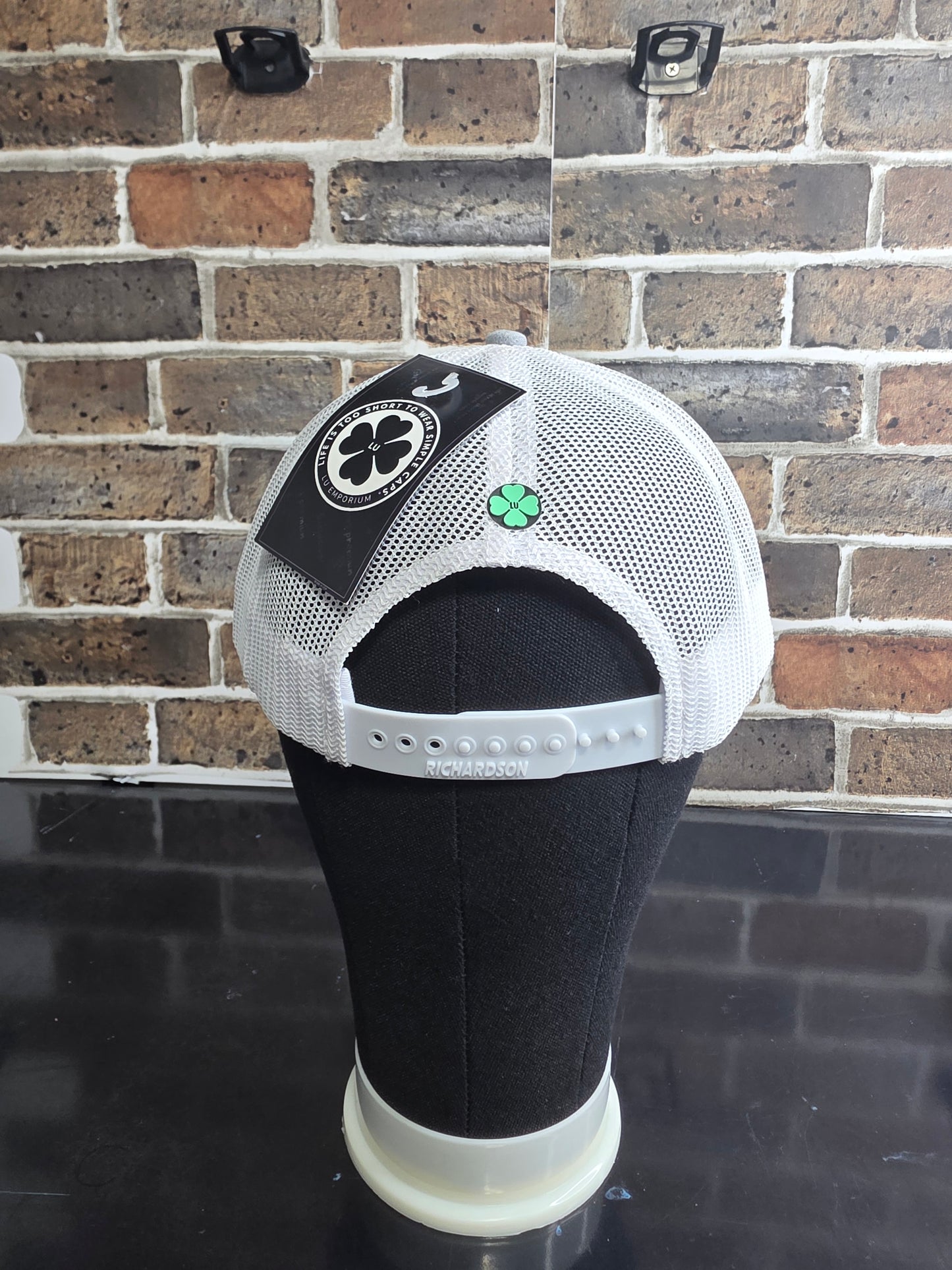 TRUCKER CAP green/ real 3d design, Gorra 112