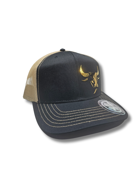 TRUCKER CAP Black/    3d design, Gorra 112