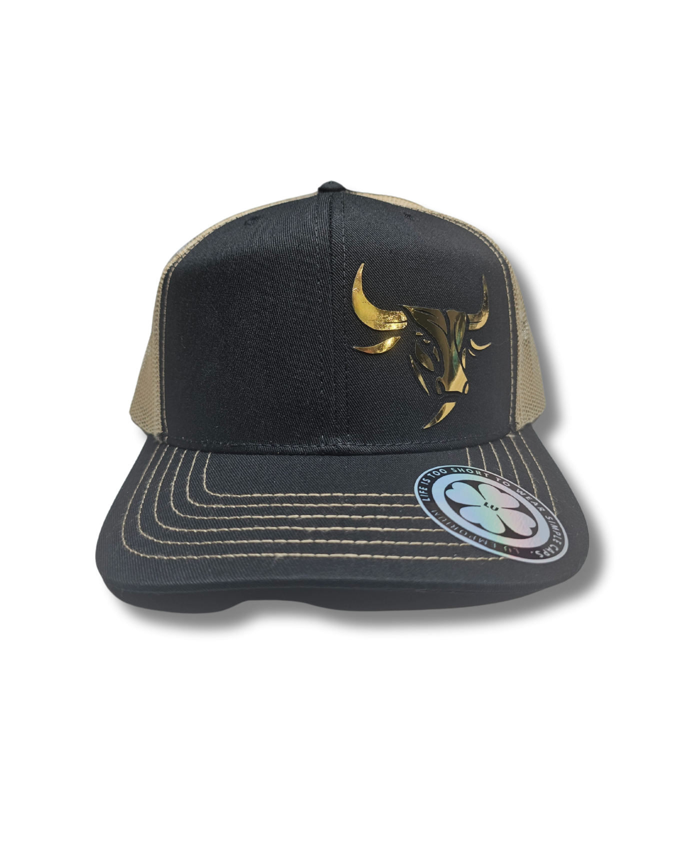 TRUCKER CAP Black/    3d design, Gorra 112
