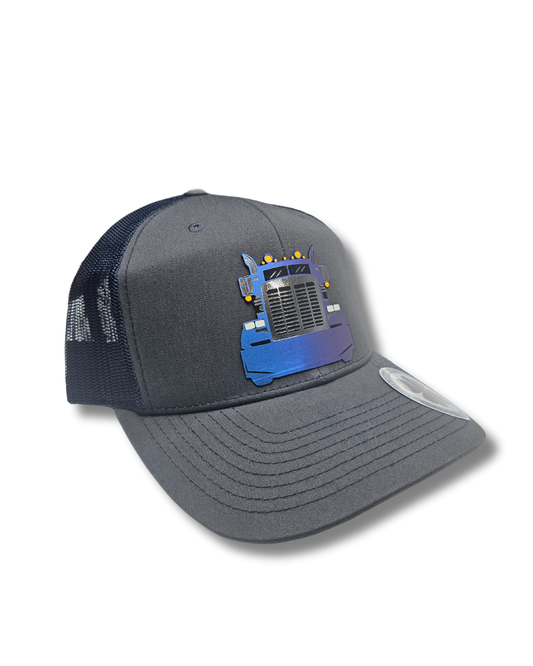TRUCKER CAP Black/    3d design, Gorra 112