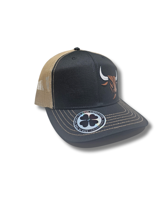 TRUCKER CAP Black/    3d design, Gorra 112