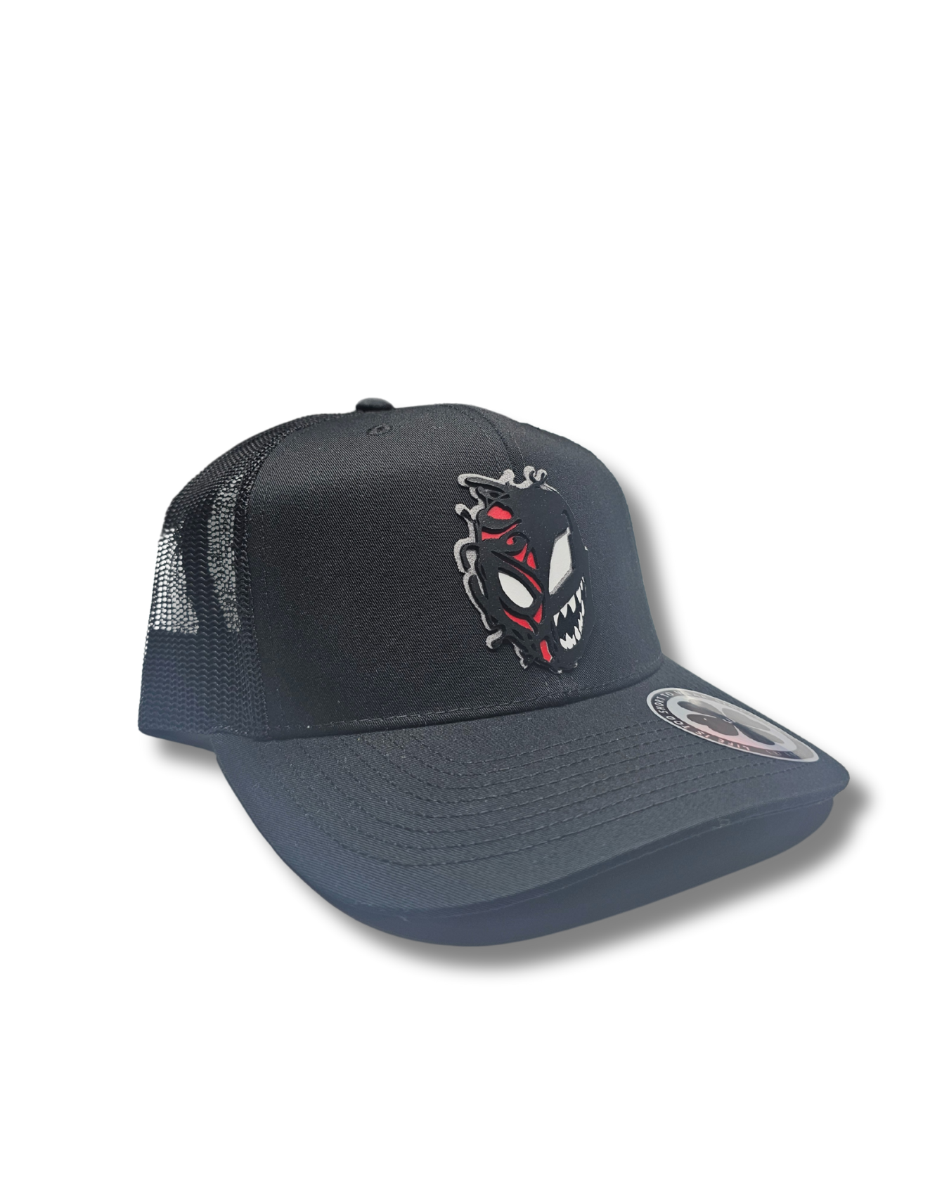 TRUCKER CAP Black/    3d design, Gorra 112