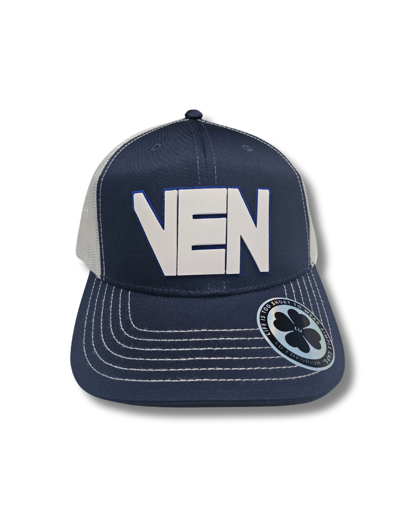 TRUCKER CAP Black/  vzla  3d design, Gorra 112