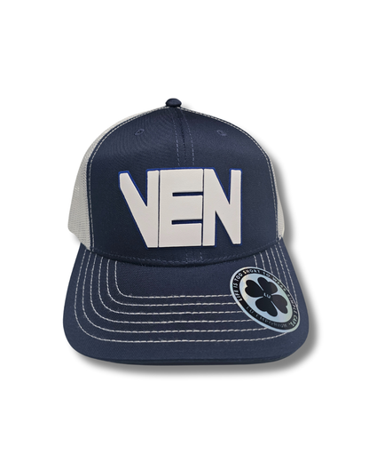 TRUCKER CAP Black/  vzla  3d design, Gorra 112