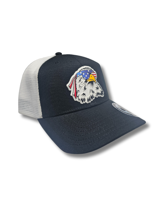 TRUCKER CAP Black/   3d design, Gorra 112
