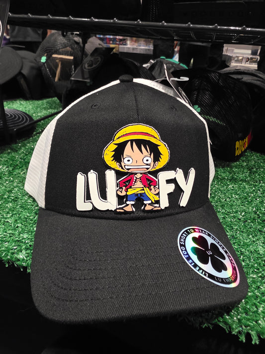 TRUCKER CAP Black/  one piece 3d design, Gorra 112