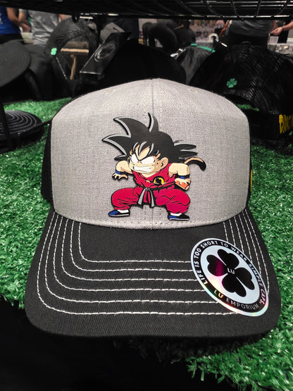 TRUCKER CAP Black/  gku 3d design, Gorra 112