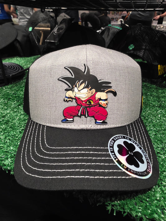 TRUCKER CAP Black/  gku 3d design, Gorra 112