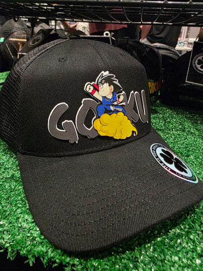 TRUCKER CAP Black/  gku 3d design, Gorra 112