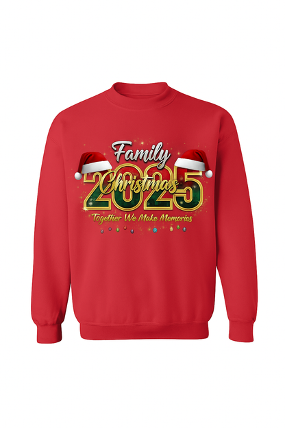 Family Christmas 2025” matching sweaters!