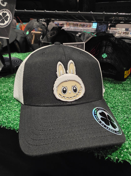 TRUCKER CAP Black/  labub 3d design, Gorra 112