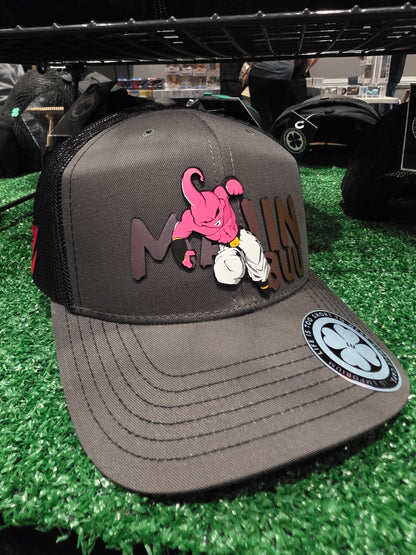 TRUCKER CAP Black/  gku 3d design, Gorra 112